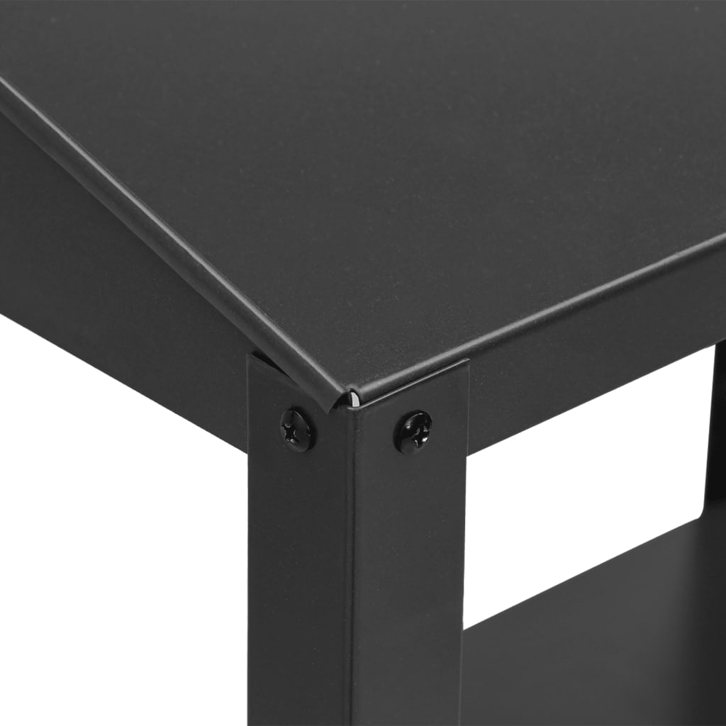 Plantenstandaard 56,5x54,5x100 cm verzinkt staal antracietkleur is nu te koop bij PeponiXL, paradijselijk wonen!