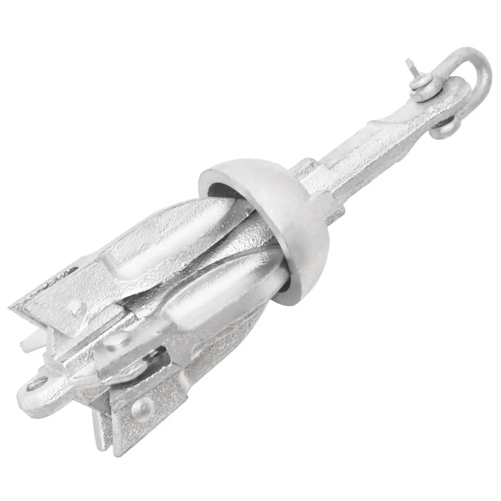 Anker inklapbaar 0,7 kg thermisch verzinkt gietijzer zilver is nu te koop bij PeponiXL, paradijselijk wonen!