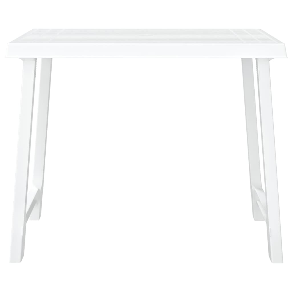 Campingtafel hout-look 79x56x64 cm PP wit is nu te koop bij PeponiXL, paradijselijk wonen!