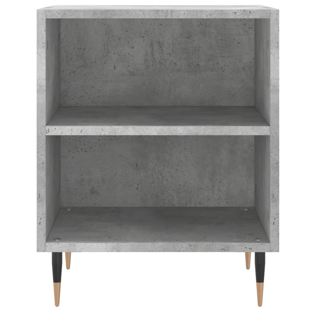 Nachtkastjes 2 st 40x30x50 cm bewerkt hout betongrijs is nu te koop bij PeponiXL, paradijselijk wonen!