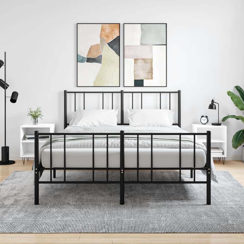 Nachtkastjes 2 st 40x30x50 cm bewerkt hout wit is nu te koop bij PeponiXL, paradijselijk wonen!