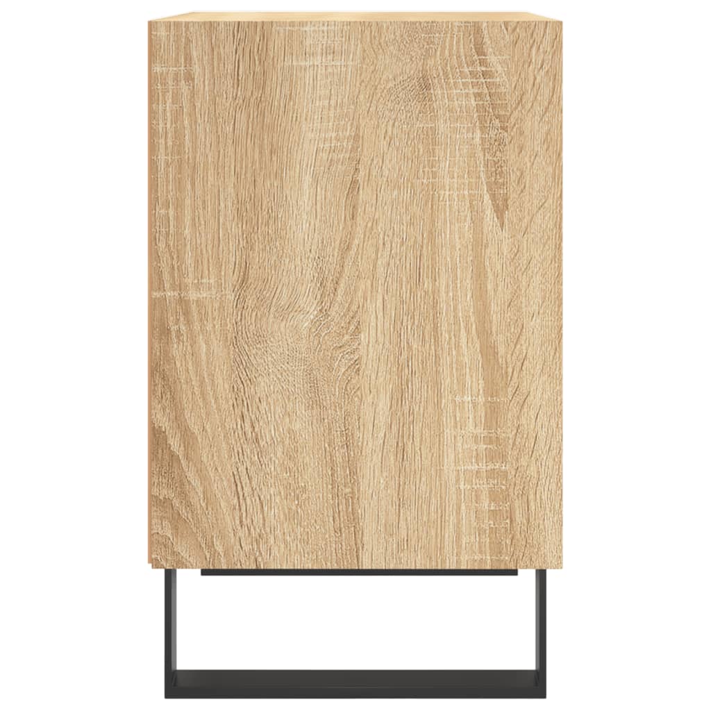 Nachtkastjes 2 st 40x30x50 cm bewerkt hout sonoma eikenkleurig is nu te koop bij PeponiXL, paradijselijk wonen!