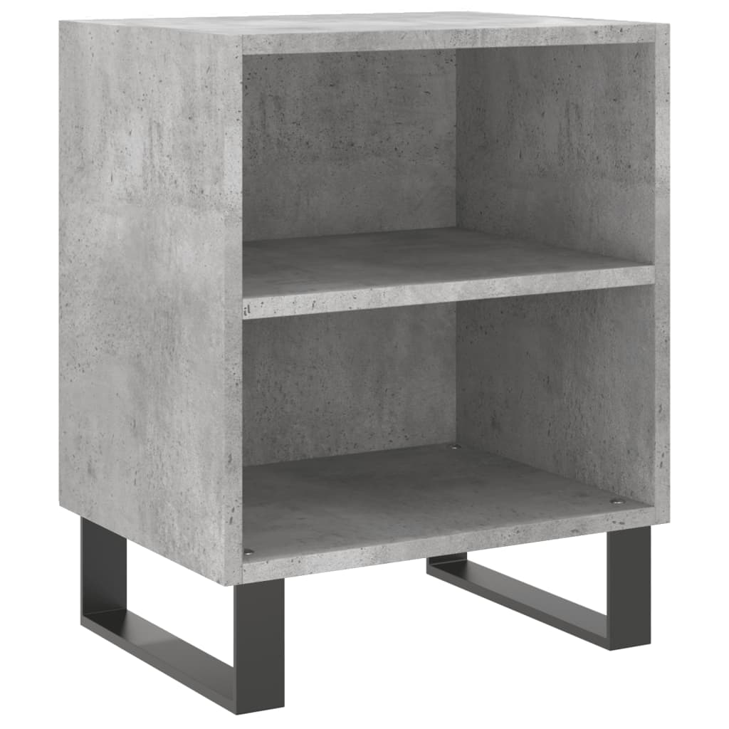 Nachtkastjes 2 st 40x30x50 cm bewerkt hout betongrijs is nu te koop bij PeponiXL, paradijselijk wonen!