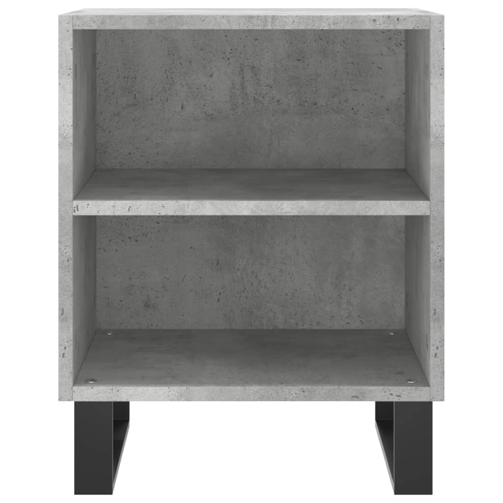 Nachtkastjes 2 st 40x30x50 cm bewerkt hout betongrijs is nu te koop bij PeponiXL, paradijselijk wonen!