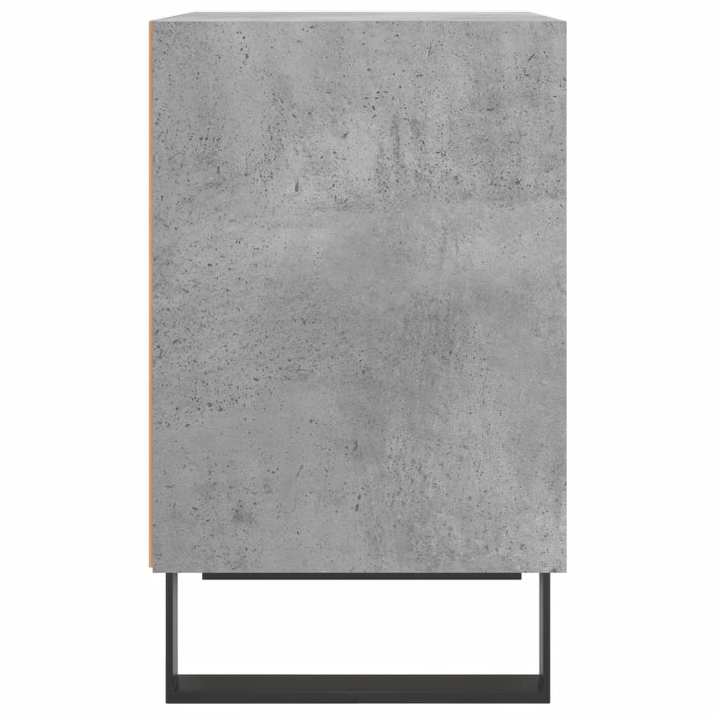Nachtkastjes 2 st 40x30x50 cm bewerkt hout betongrijs is nu te koop bij PeponiXL, paradijselijk wonen!