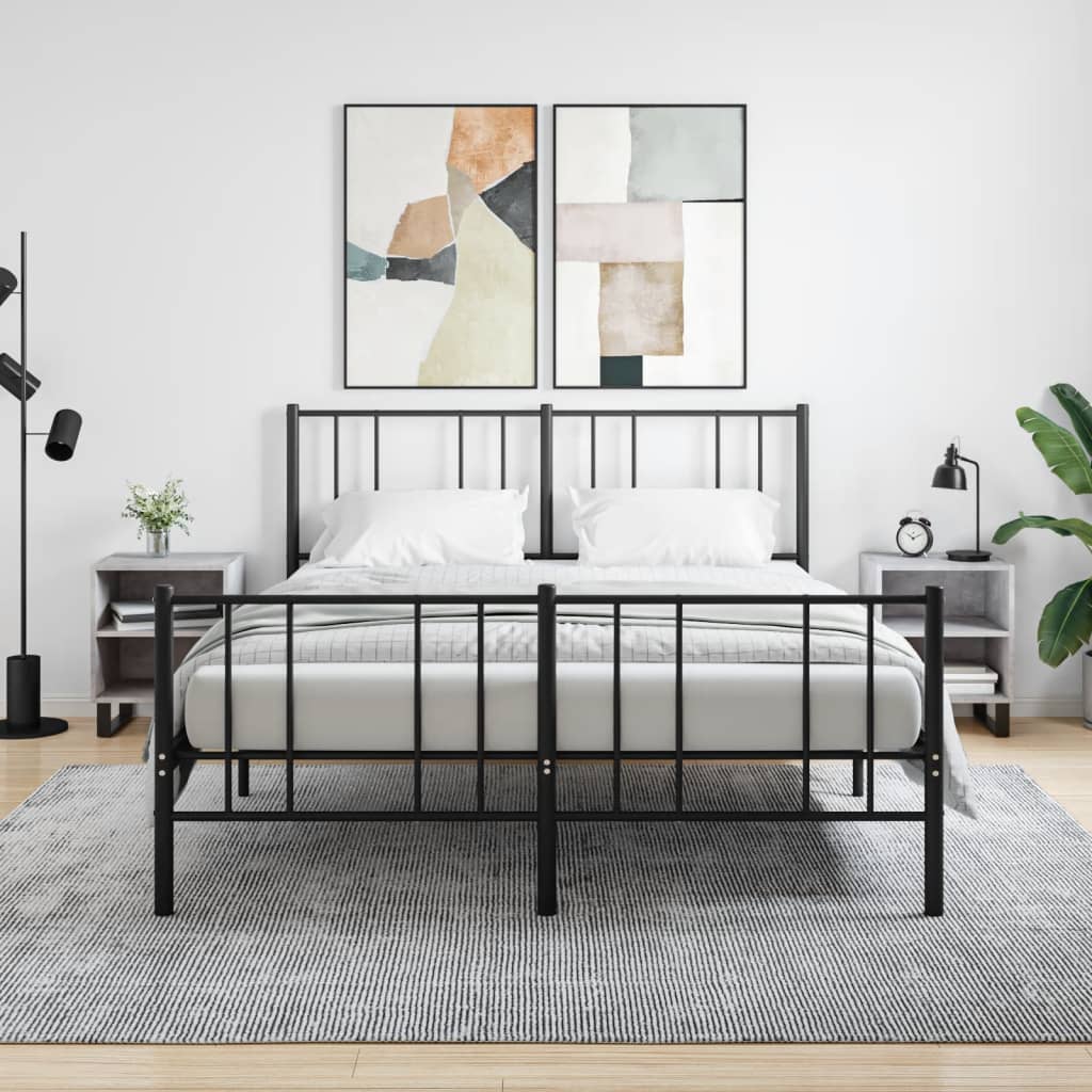 Nachtkastjes 2 st 40x30x50 cm bewerkt hout betongrijs is nu te koop bij PeponiXL, paradijselijk wonen!