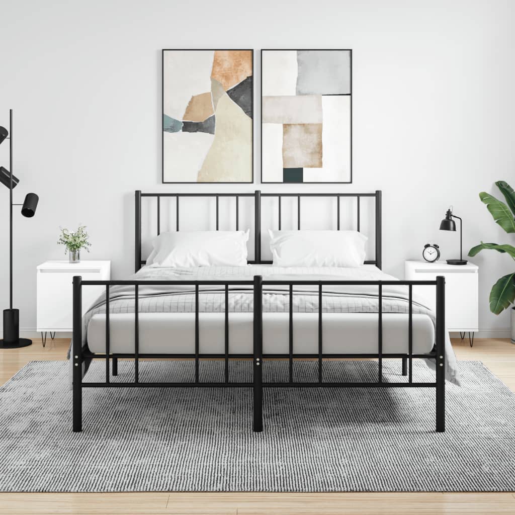 Nachtkastjes 2 st 40x30x50 cm bewerkt hout wit is nu te koop bij PeponiXL, paradijselijk wonen!