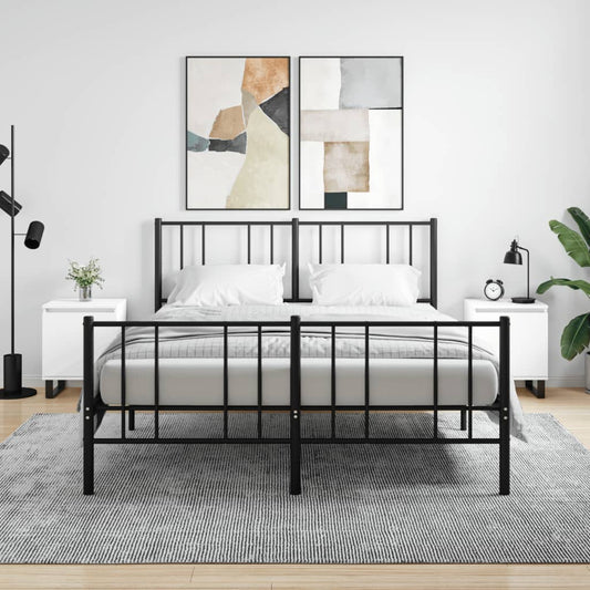 Nachtkastjes 2 st 40x30x50 cm bewerkt hout wit is nu te koop bij PeponiXL, paradijselijk wonen!