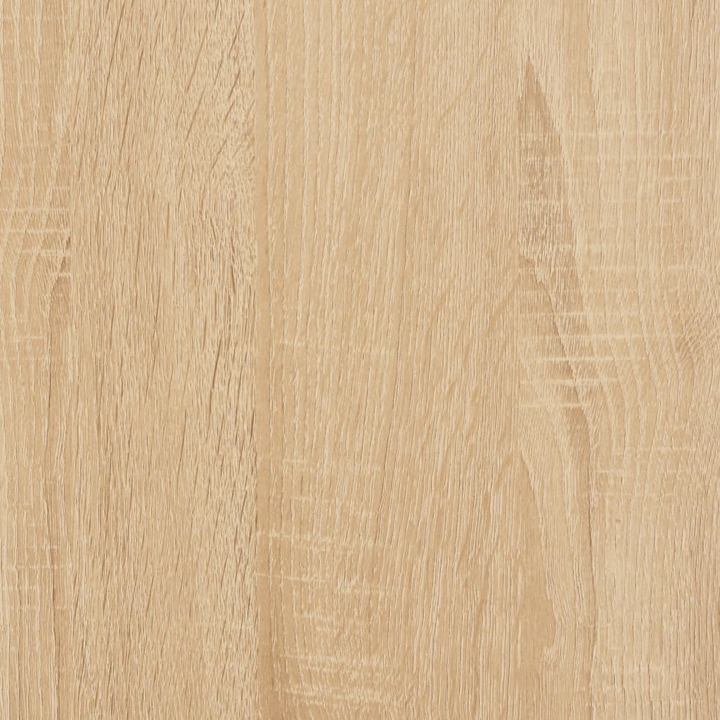 Nachtkastje 40x35x50 cm bewerkt hout sonoma eikenkleurig is nu te koop bij PeponiXL, paradijselijk wonen!