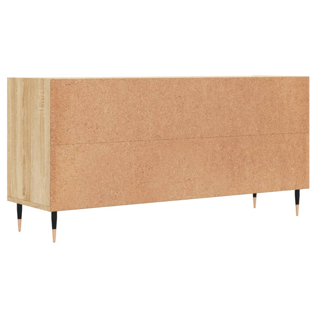 Tv-meubel 103,5x30x50 cm bewerkt hout sonoma eikenkleurig is nu te koop bij PeponiXL, paradijselijk wonen!