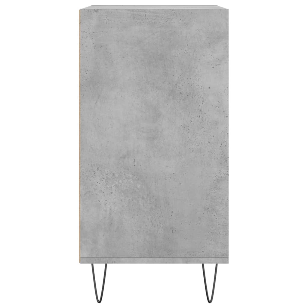 Dressoir 57x35x70 cm bewerkt hout betongrijs is nu te koop bij PeponiXL, paradijselijk wonen!