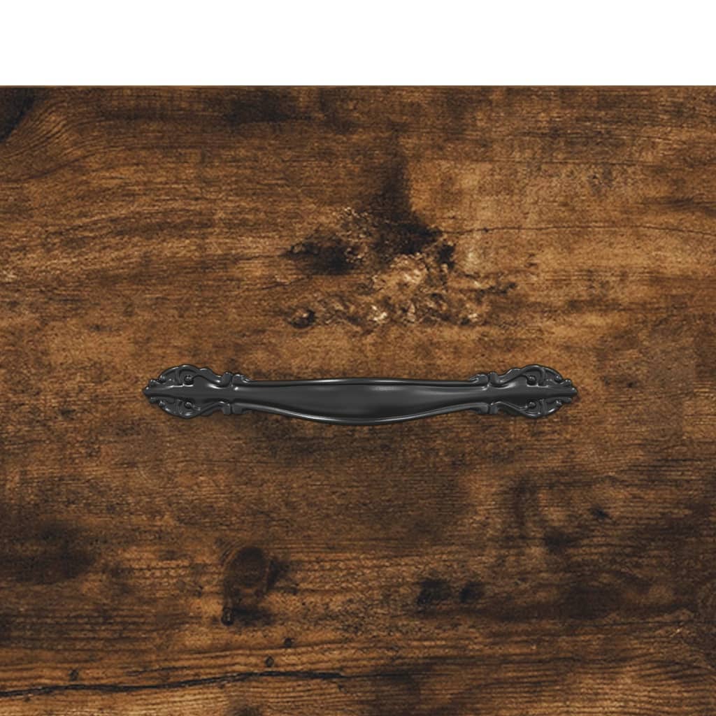 Nachtkastjes 2 st 40x35x47,5 cm bewerkt hout gerookt eikenkleur is nu te koop bij PeponiXL, paradijselijk wonen!