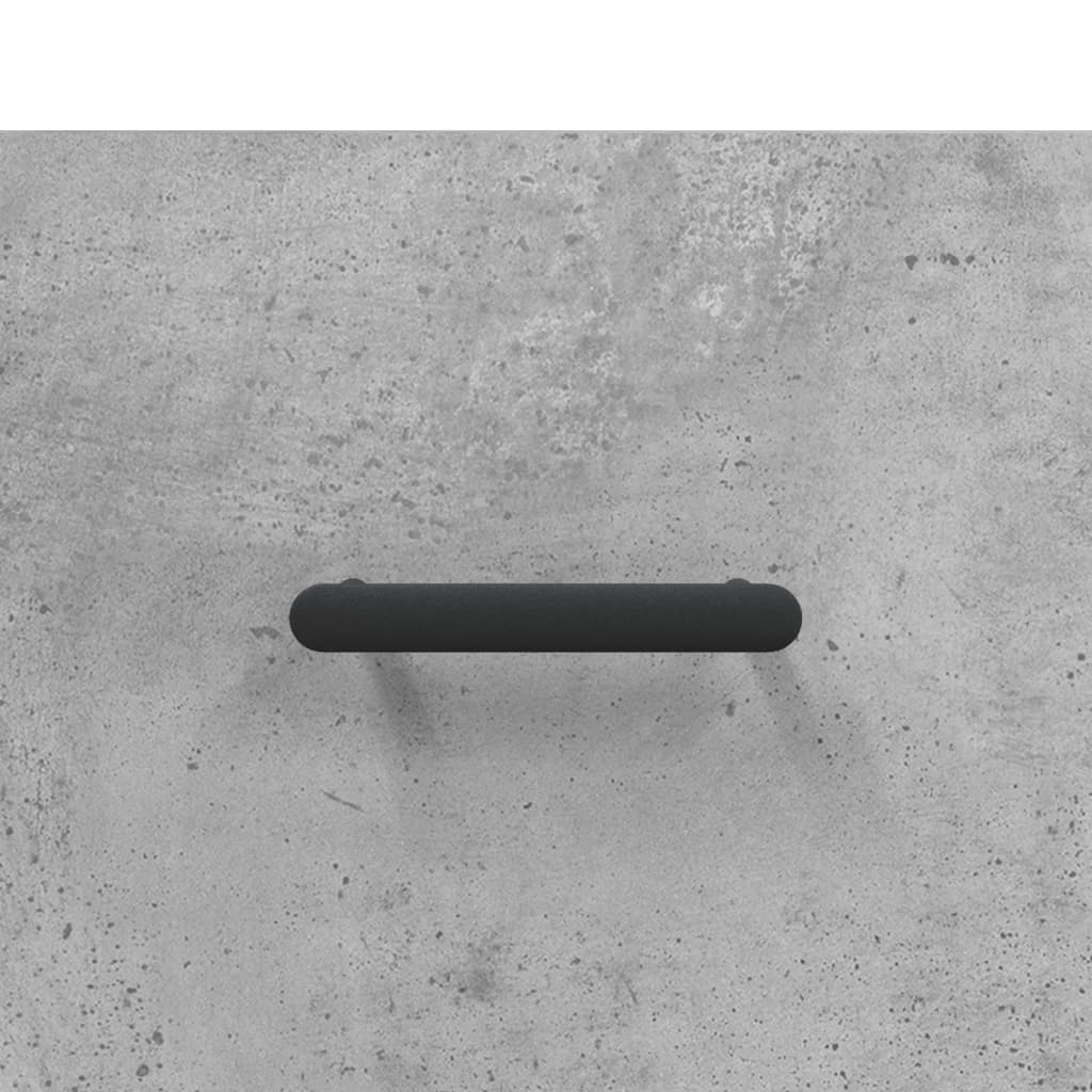 Nachtkastjes 2 st 40x35x47,5 cm bewerkt hout betongrijs is nu te koop bij PeponiXL, paradijselijk wonen!