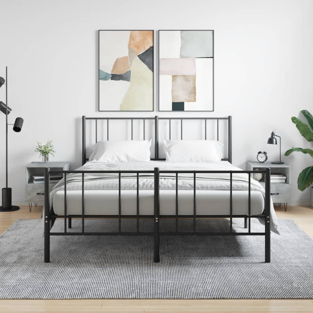 Nachtkastjes 2 st 40x35x47,5 cm bewerkt hout betongrijs is nu te koop bij PeponiXL, paradijselijk wonen!