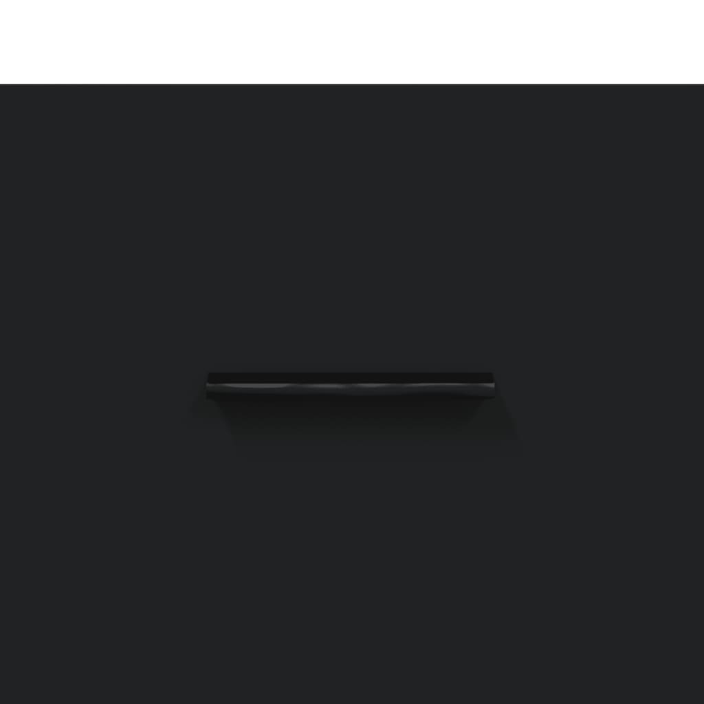 Nachtkastjes 2 st 40x35x47,5 cm bewerkt hout zwart is nu te koop bij PeponiXL, paradijselijk wonen!