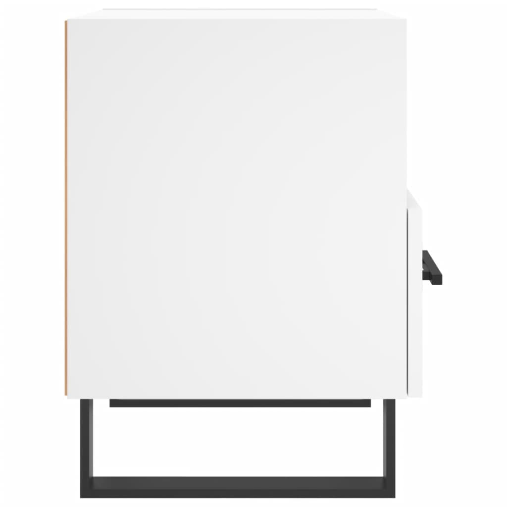 Nachtkastjes 2 st 40x35x47,5 cm bewerkt hout wit is nu te koop bij PeponiXL, paradijselijk wonen!