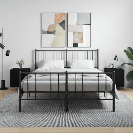 Nachtkastjes 2 st 40x40x50 cm bewerkt hout zwart is nu te koop bij PeponiXL, paradijselijk wonen!