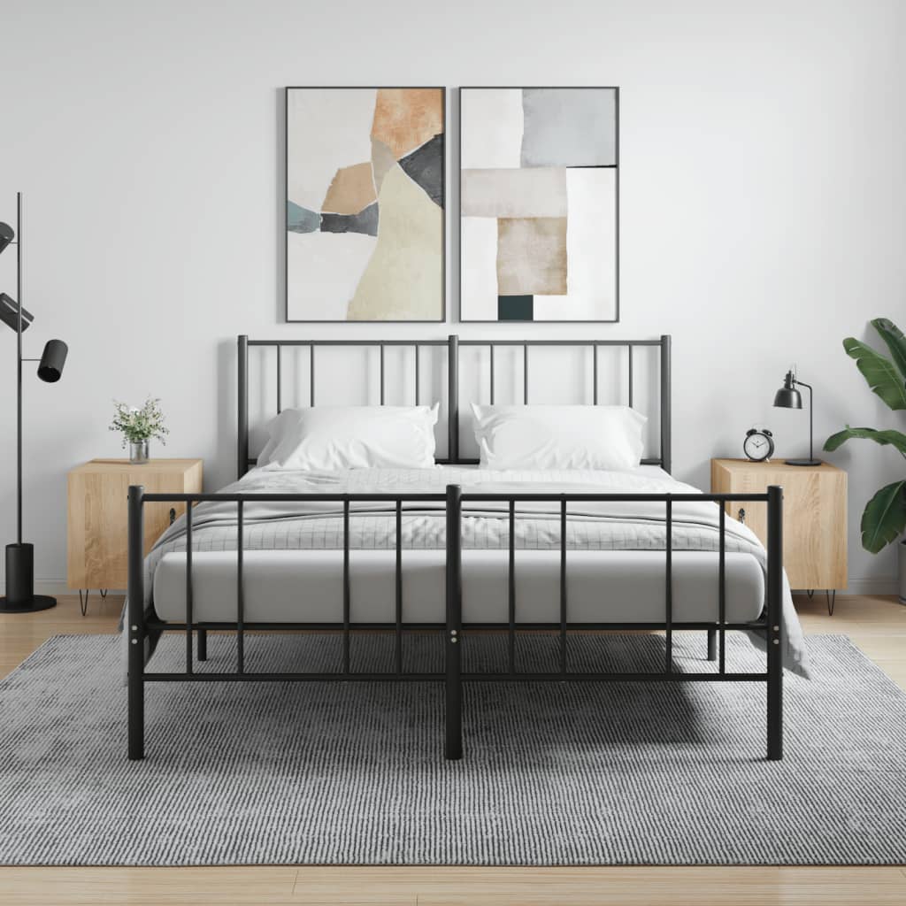Nachtkastjes 2 st 40x40x50 cm bewerkt hout sonoma eikenkleurig is nu te koop bij PeponiXL, paradijselijk wonen!