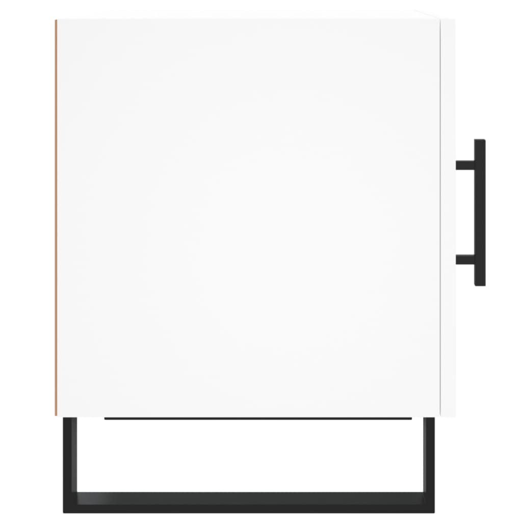 Nachtkastjes 2 st 40x40x50 cm bewerkt hout wit is nu te koop bij PeponiXL, paradijselijk wonen!