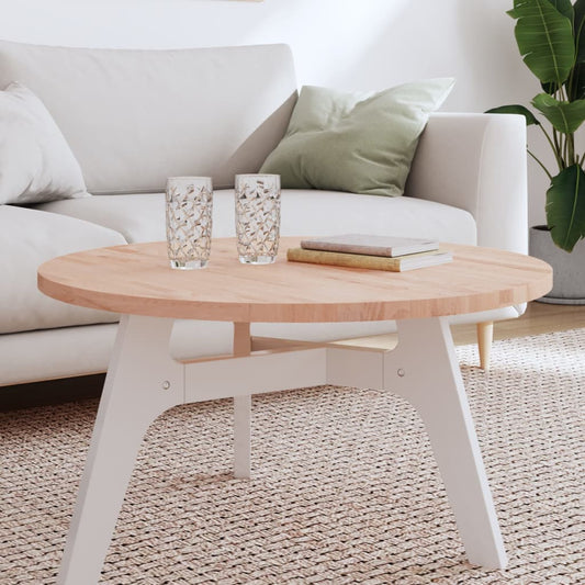 Tafelblad rond Ø80x2,5 cm massief beukenhout is nu te koop bij PeponiXL, paradijselijk wonen!
