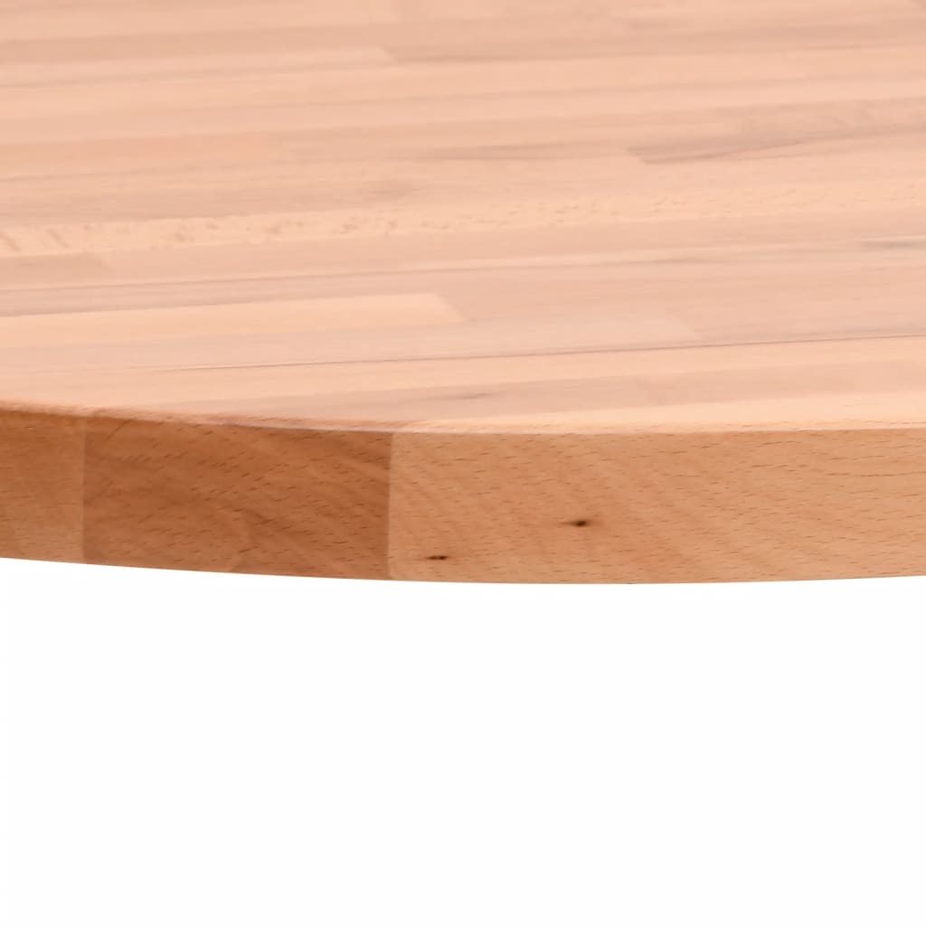 Tafelblad rond Ø50x2,5 cm massief beukenhout is nu te koop bij PeponiXL, paradijselijk wonen!