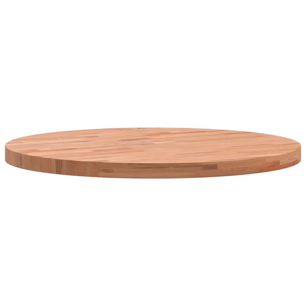 Tafelblad rond Ø50x2,5 cm massief beukenhout is nu te koop bij PeponiXL, paradijselijk wonen!
