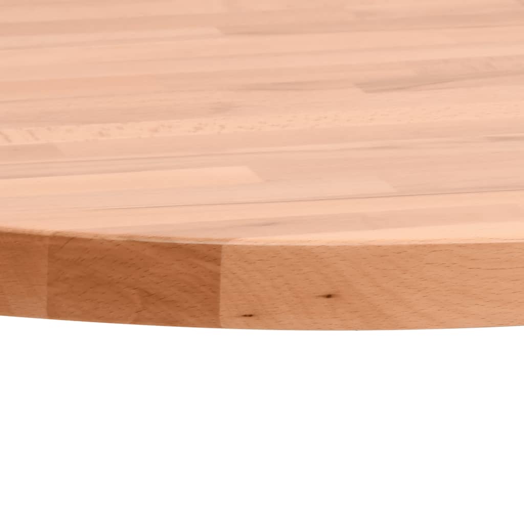 Tafelblad rond Ø90x2,5 cm massief beukenhout is nu te koop bij PeponiXL, paradijselijk wonen!