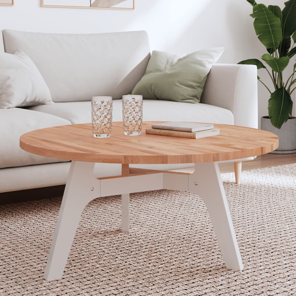 Tafelblad rond Ø90x2,5 cm massief beukenhout is nu te koop bij PeponiXL, paradijselijk wonen!