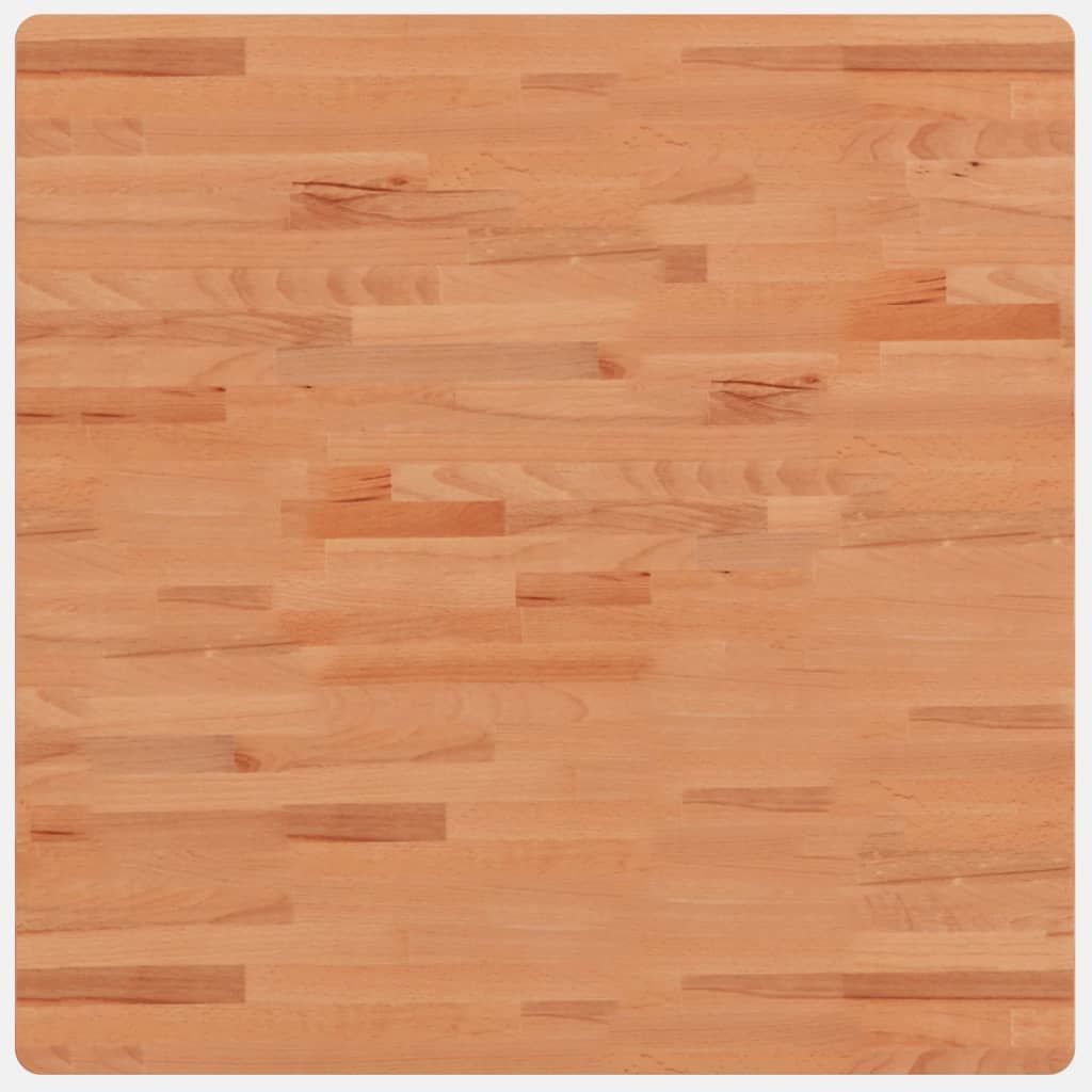 Tafelblad vierkant 80x80x1,5 cm massief beukenhout is nu te koop bij PeponiXL, paradijselijk wonen!