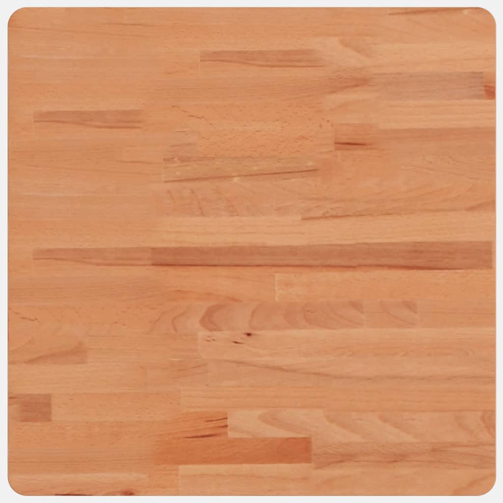 Tafelblad vierkant 50x50x2,5 cm massief beukenhout is nu te koop bij PeponiXL, paradijselijk wonen!