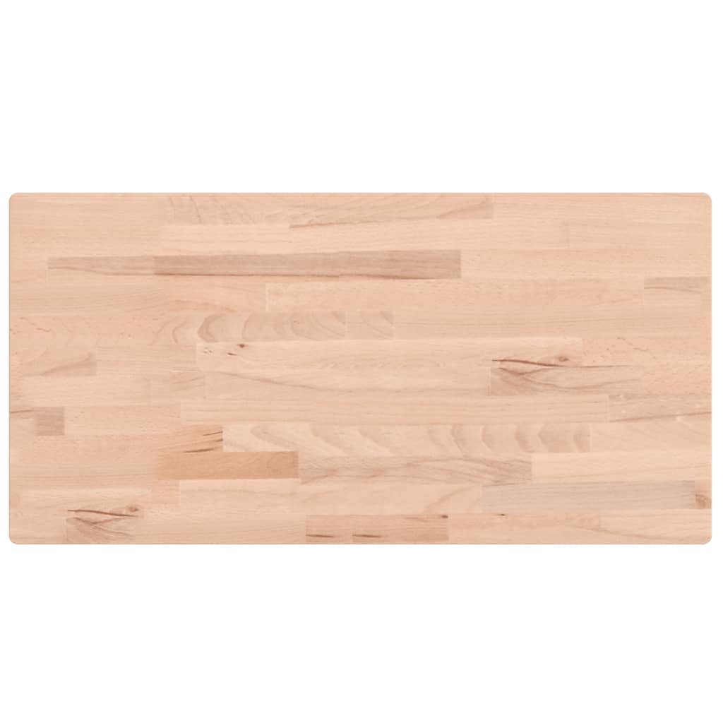 Wastafelblad 100x50x1,5 cm massief beukenhout is nu te koop bij PeponiXL, paradijselijk wonen!