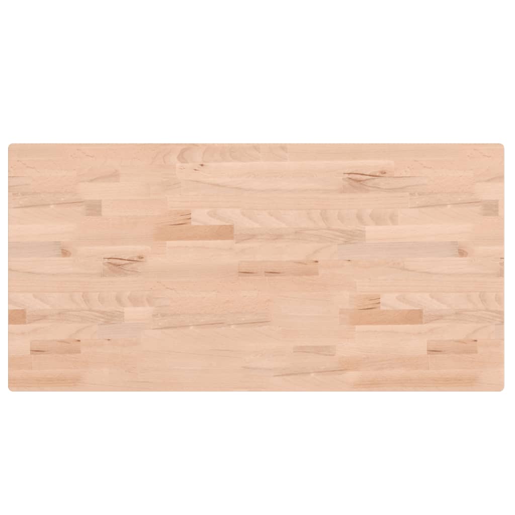 Wastafelblad 100x50x2,5 cm massief beukenhout is nu te koop bij PeponiXL, paradijselijk wonen!