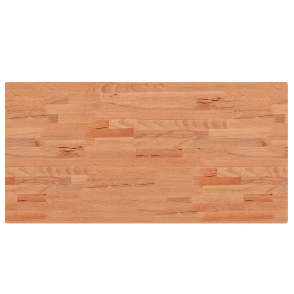 Wastafelblad 100x50x2,5 cm massief beukenhout is nu te koop bij PeponiXL, paradijselijk wonen!