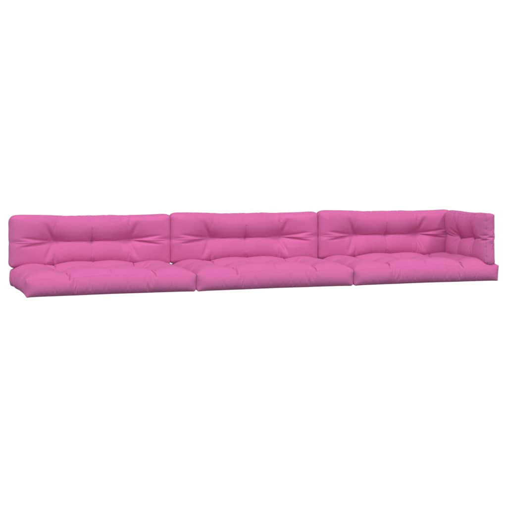 Palletkussens 7 st stof roze is nu te koop bij PeponiXL, paradijselijk wonen!