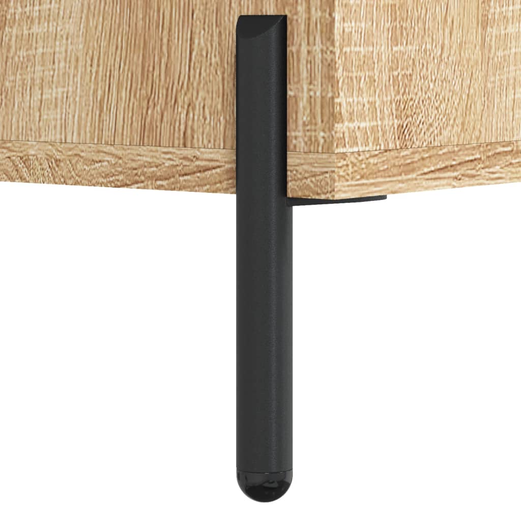 Tv-meubel 102x36x50 cm bewerkt hout sonoma eikenkleurig is nu te koop bij PeponiXL, paradijselijk wonen!