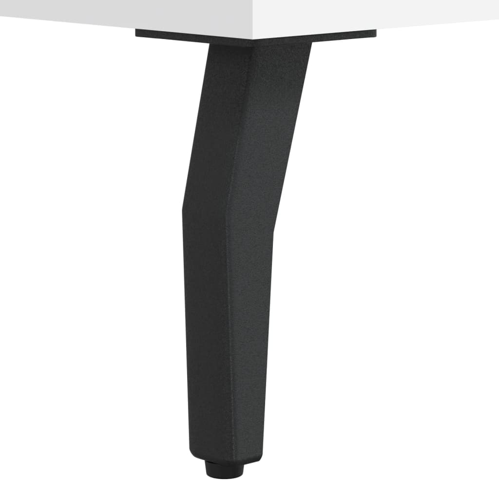 Bureau 140x50x75 cm bewerkt hout wit is nu te koop bij PeponiXL, paradijselijk wonen!