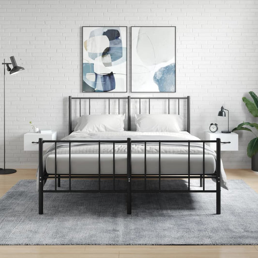 Nachtkastjes 2 st wandgemonteerd 35x35x20 cm wit is nu te koop bij PeponiXL, paradijselijk wonen!
