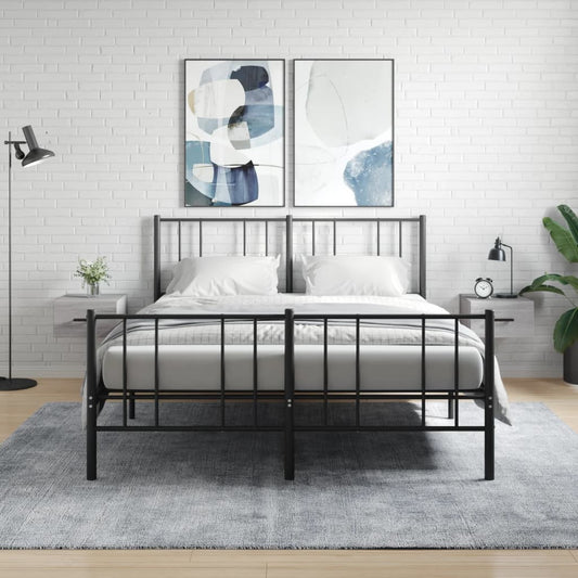 Nachtkastjes 2 st wandgemonteerd 35x35x20 cm grijs sonoma eiken is nu te koop bij PeponiXL, paradijselijk wonen!