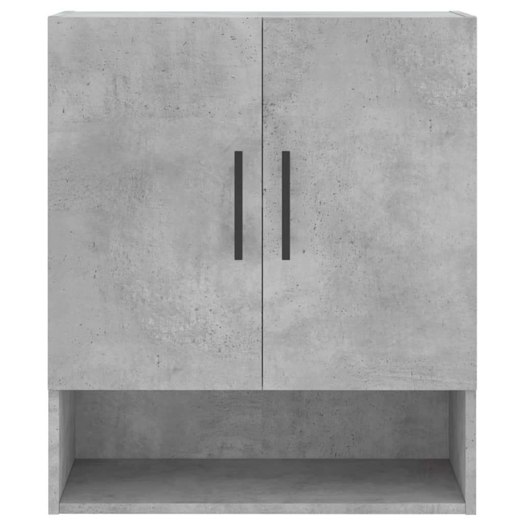 Wandkast 60x31x70 cm bewerkt hout betongrijs is nu te koop bij PeponiXL, paradijselijk wonen!