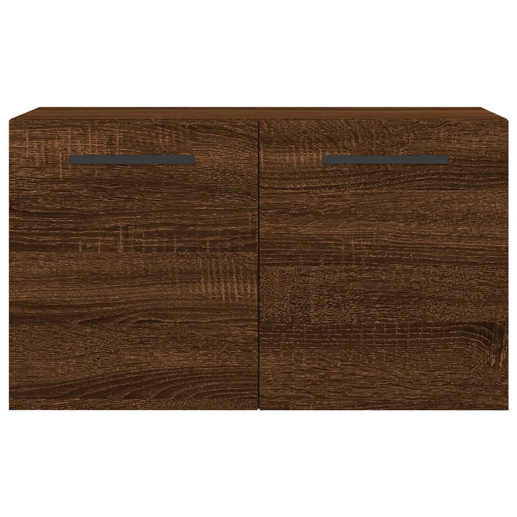 Wandkast 60x36,5x35 cm bewerkt hout bruin eikenkleur is nu te koop bij PeponiXL, paradijselijk wonen!
