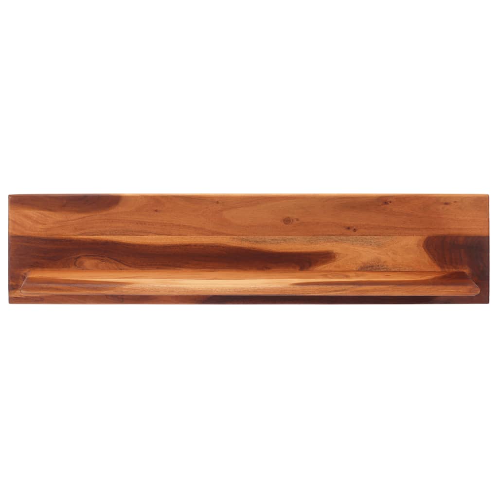 Wandschappen 2 st 112x20x26 cm massief acaciahout is nu te koop bij PeponiXL, paradijselijk wonen!
