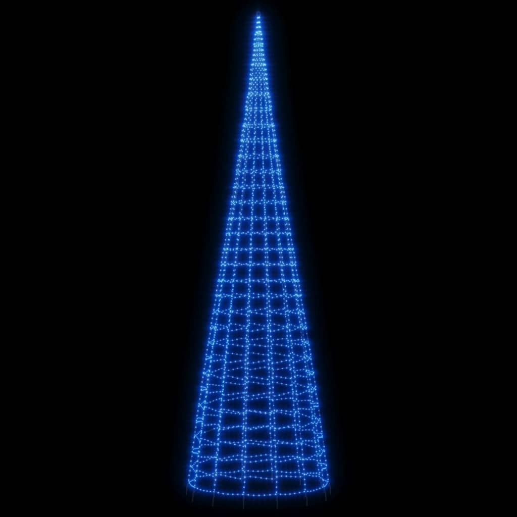 LED-kerstboom 3000 LED's 800 cm blauw is nu te koop bij PeponiXL, paradijselijk wonen!