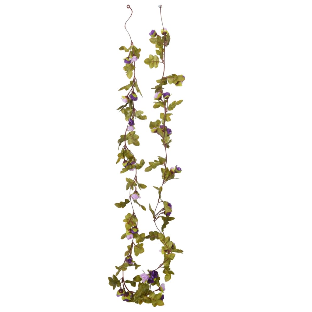Bloemenslingers 6 st 215 cm lichtpaars is nu te koop bij PeponiXL, paradijselijk wonen!