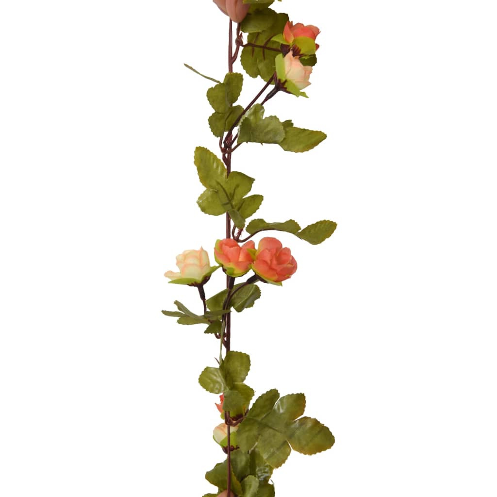 Bloemenslingers 6 st 215 cm zonsopgang rood is nu te koop bij PeponiXL, paradijselijk wonen!