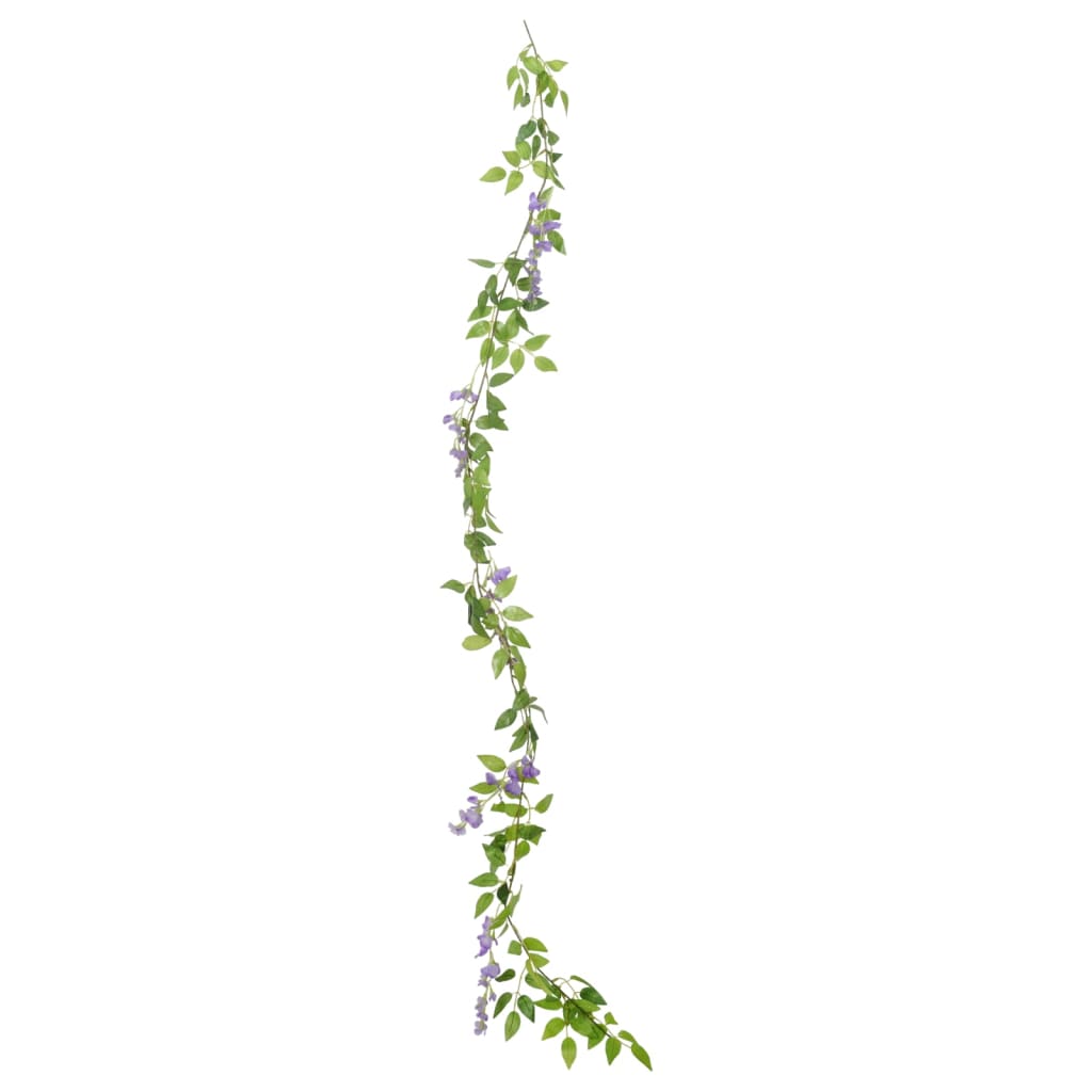 Bloemenslingers 6 st 200 cm paars is nu te koop bij PeponiXL, paradijselijk wonen!