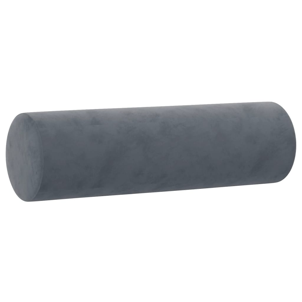 Tweezitsbank met sierkussens 120 cm fluweel donkergrijs is nu te koop bij PeponiXL, paradijselijk wonen!