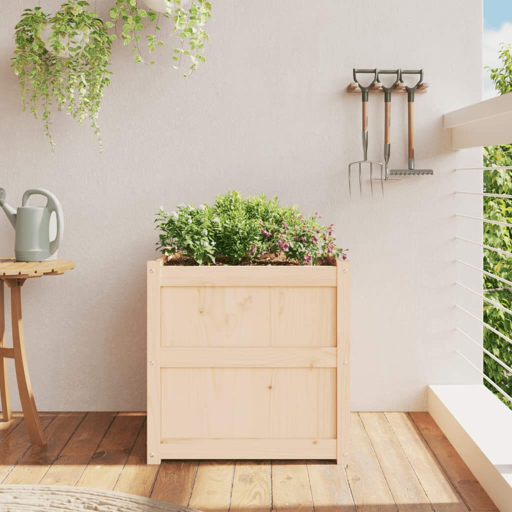 Plantenbak 60x60x60 cm massief grenenhout is nu te koop bij PeponiXL, paradijselijk wonen!