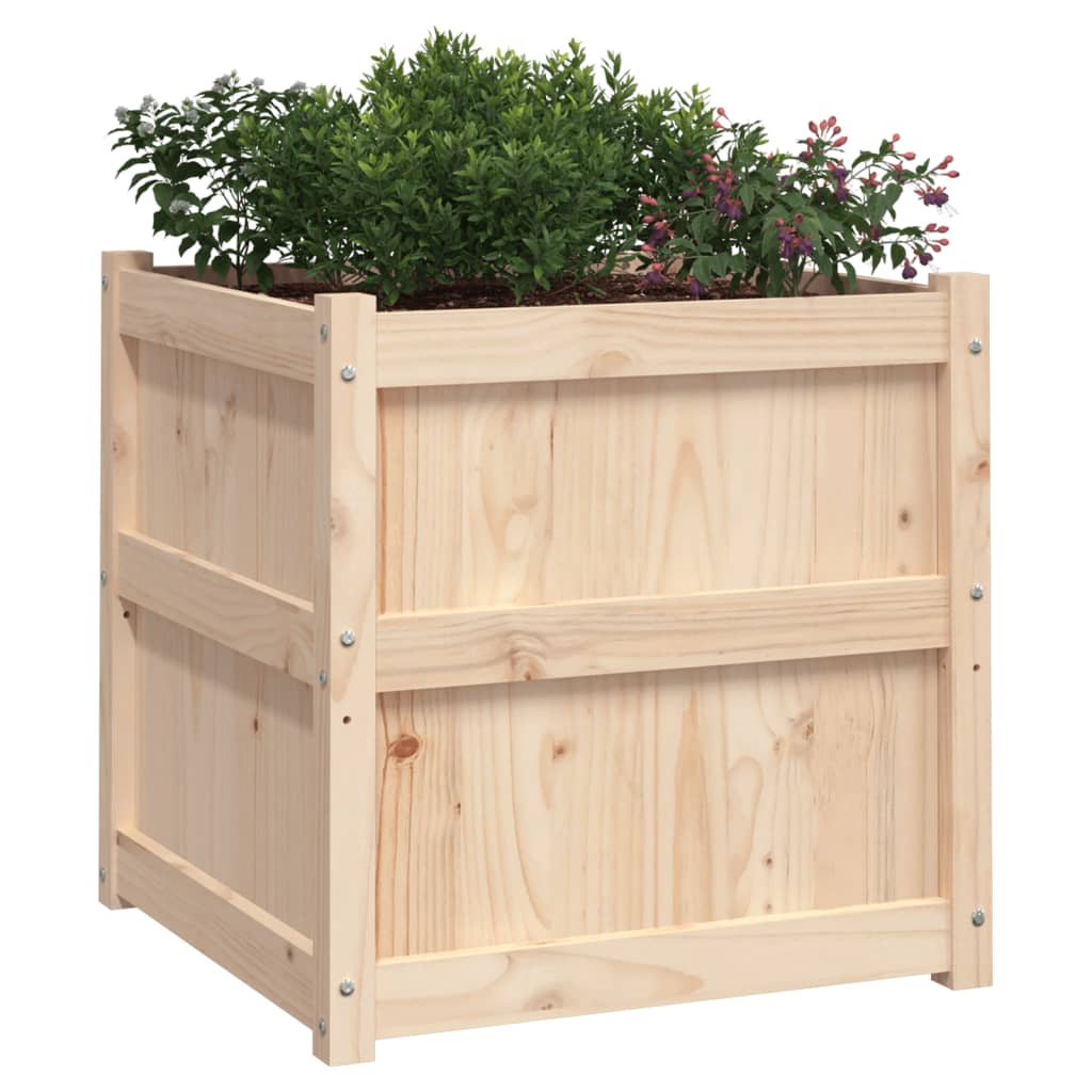 Plantenbak 60x60x60 cm massief grenenhout is nu te koop bij PeponiXL, paradijselijk wonen!