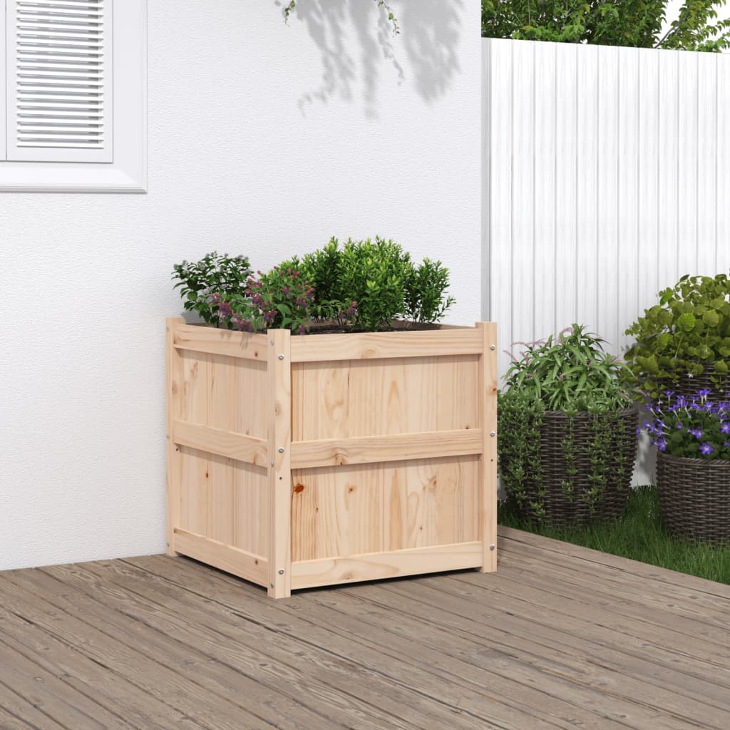 Plantenbak 60x60x60 cm massief grenenhout is nu te koop bij PeponiXL, paradijselijk wonen!