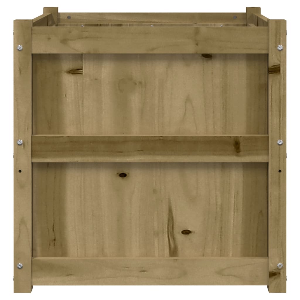 Plantenbakken 2 st cm geïmpregneerd hout is nu te koop bij PeponiXL, paradijselijk wonen!